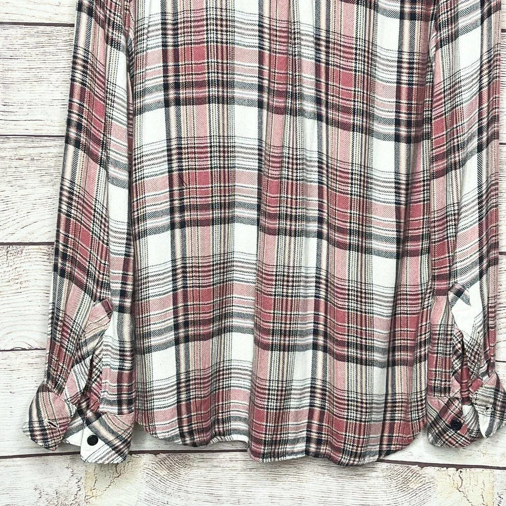 Rails Hunter Plaid Button Up Top Small S - Picture 6 of 6